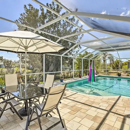 Stunning Cape Coral Getaway With Lanai And Heated Pool Villa